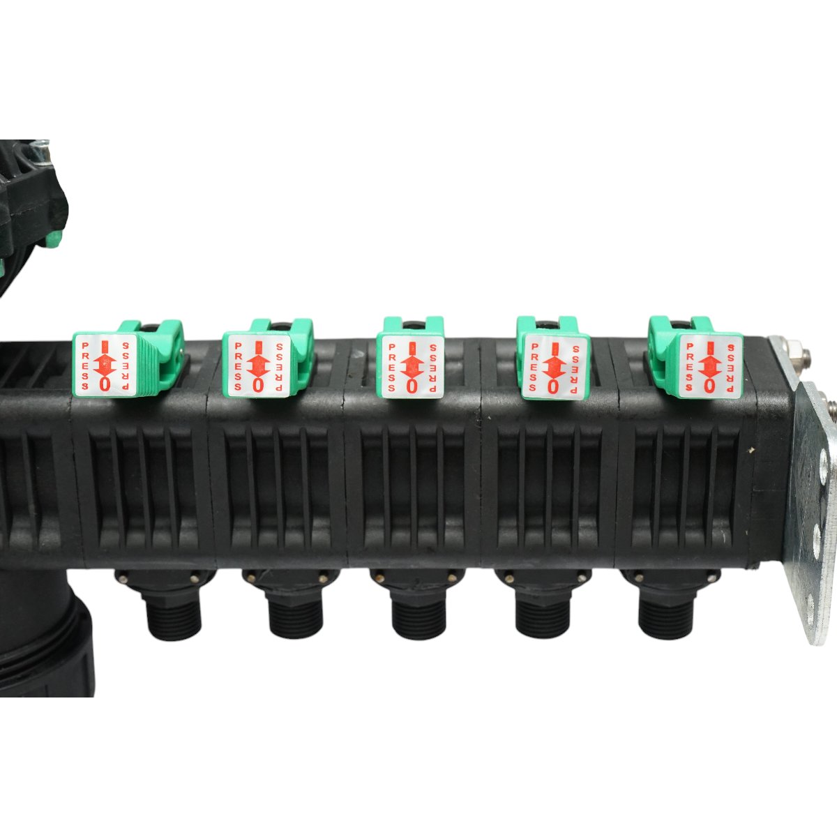 Distribuitor erbicidator cu 5 cai, filtru si manometru cu glicerina 25 bar